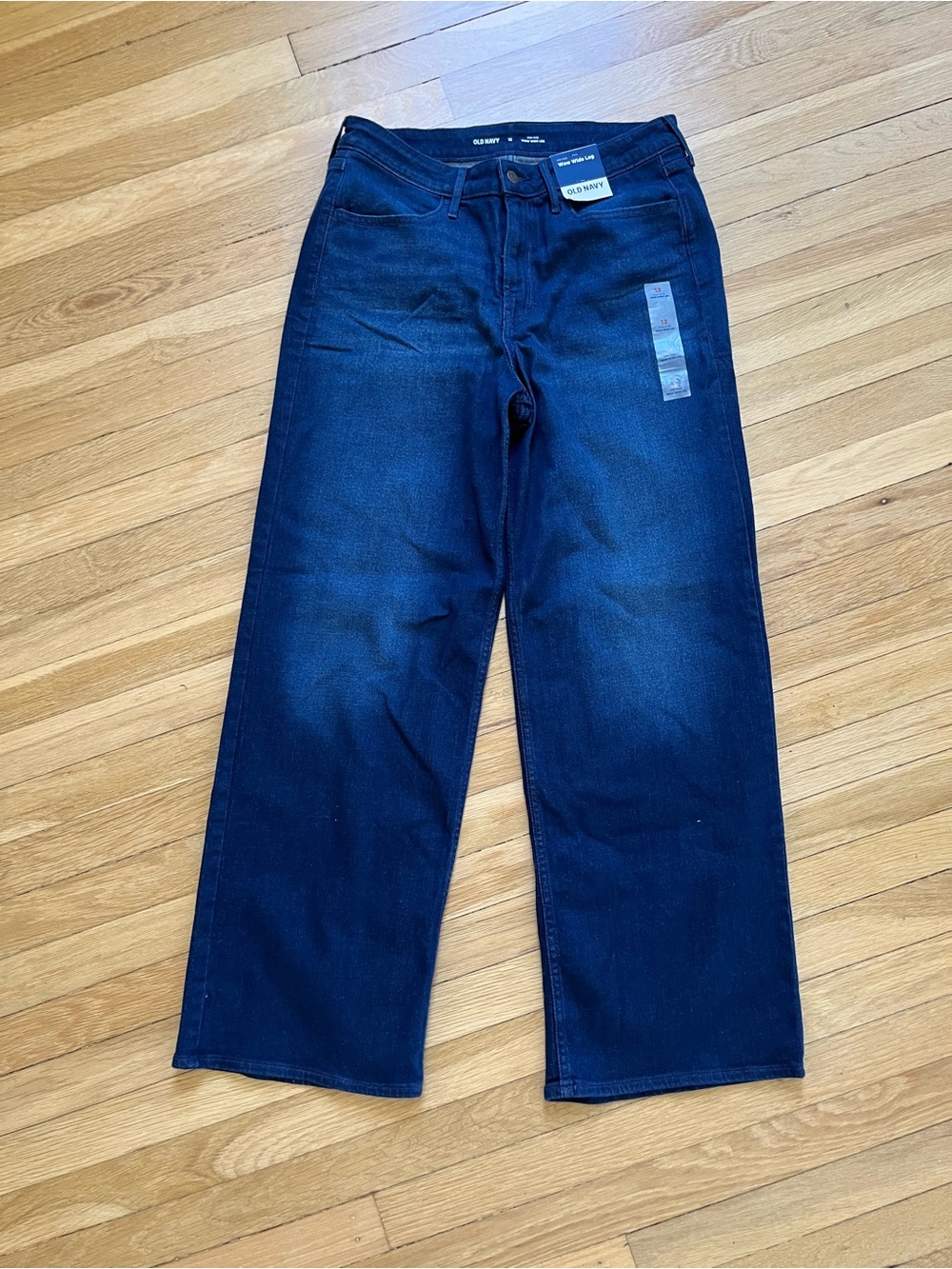 Old Navy Dark Indigo WOW Wide Leg Jeans